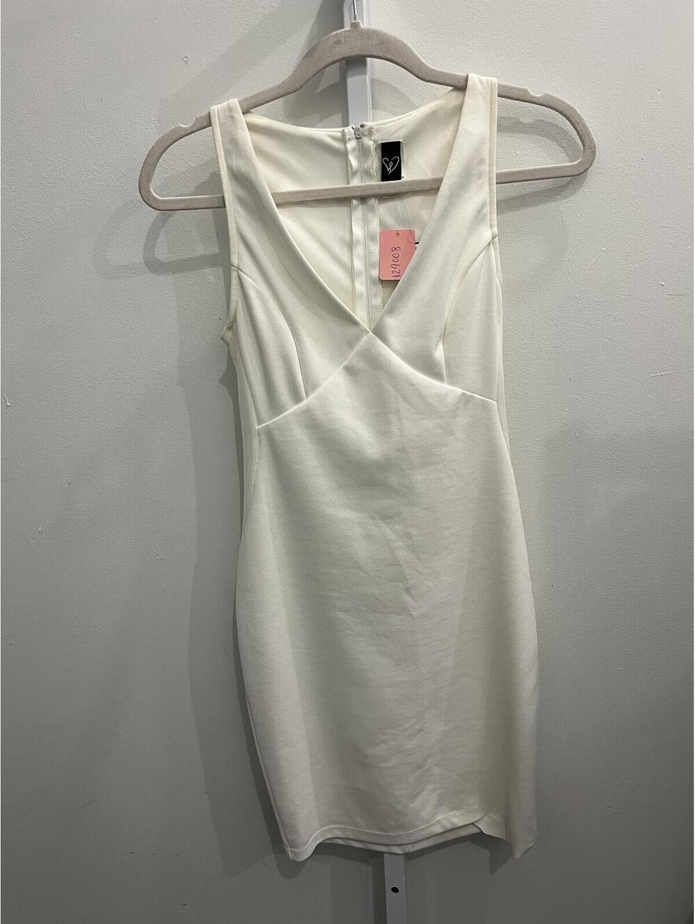 Windsor White Sleeveless Bodycon Dress